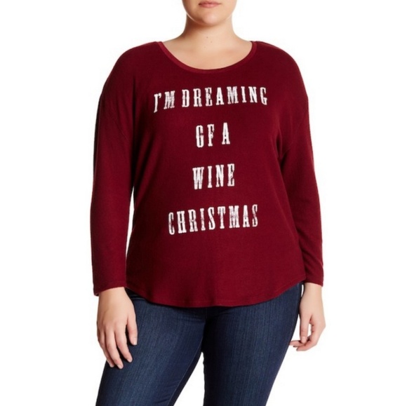 Signorelli Tops - 🍷Dreaming of a Wine Christmas Sweater🍷